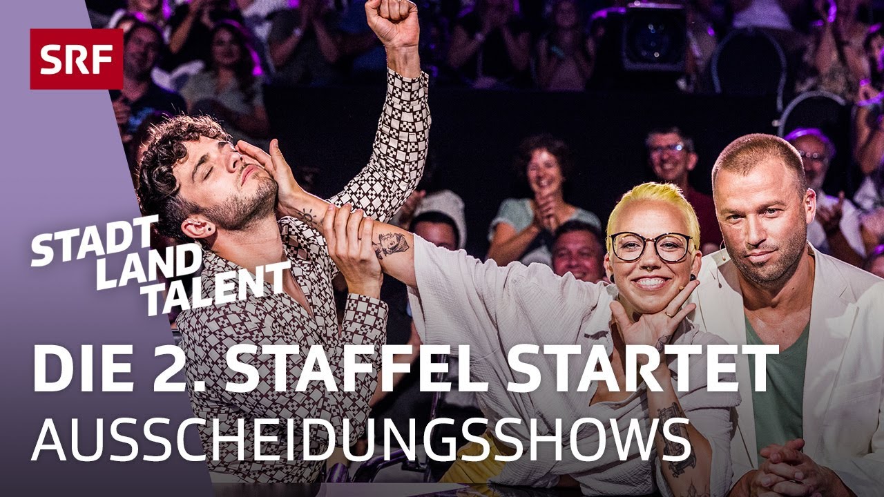 Die 2. Staffel startet im M&auml;rz 2023 | Stadt Land Talent 2023 | SRF