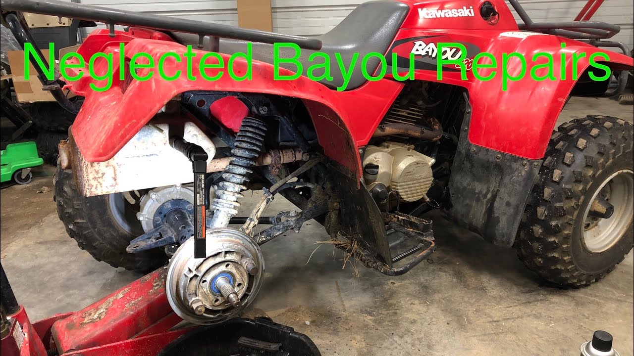 Repairing A Neglected Kawasaki Bayou 220