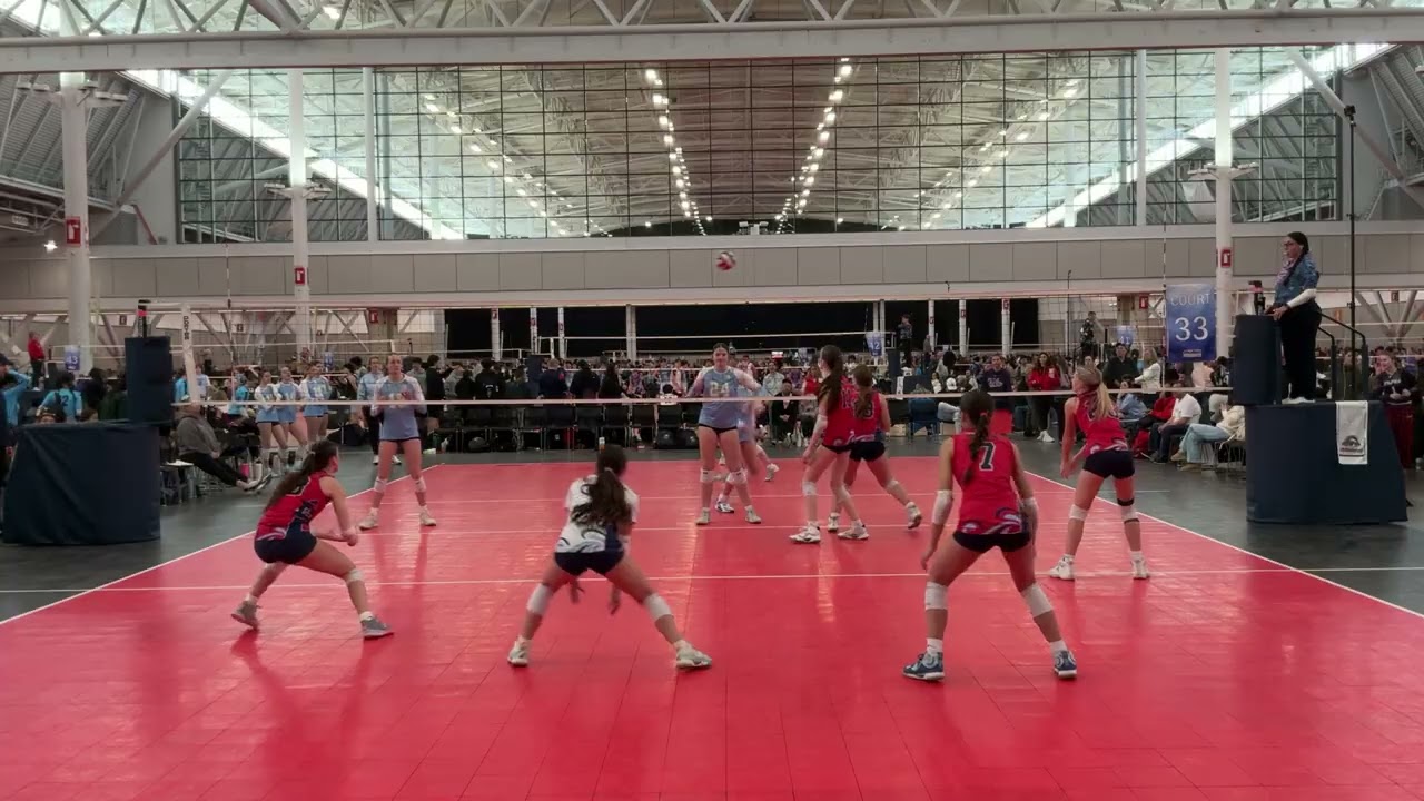 Acad 14 red vs ROCK Volleyball 14 sky |set 2|