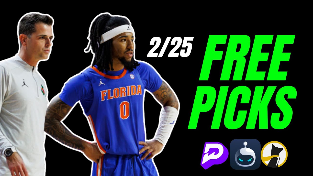 MEGA RUN, Best College Basketball Bets, Player Prop Picks, Parlays, Predictions Today February 25th