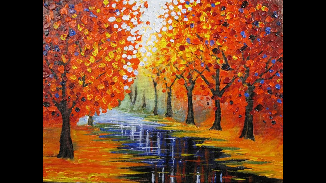 Art Lesson: How to Paint an Easy Leonid Afremov Inspired Piece