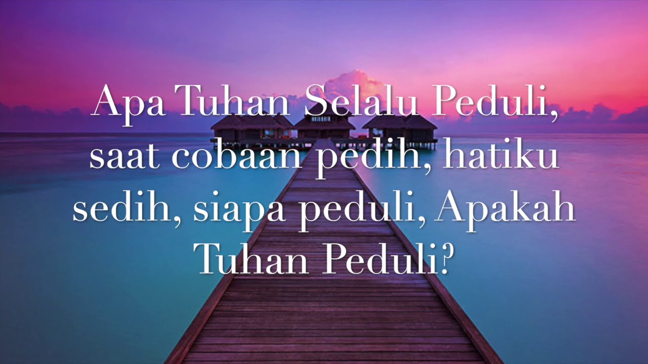 Apakah Tuhan Peduli? Soloist Lingkan Mangundap & Pianist Vincent Wiguna