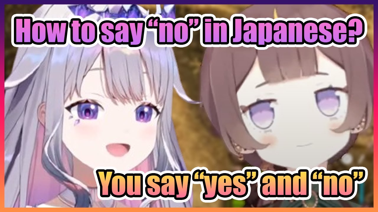 Anya Teaching Biboo How to Say &ldquo;No&rdquo; Like a True Japanese Person【Hololive】
