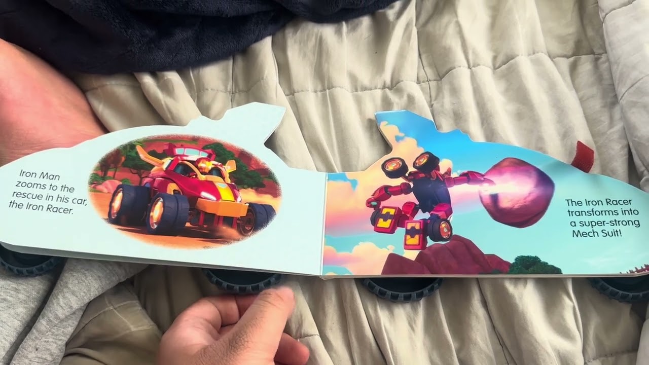 Marvel: Iron Man and his Awesome Friends: Iron Racer Read Aloud