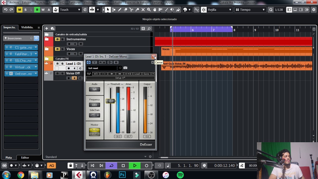 Cómo MEZCLAR voces en Cubase 2020