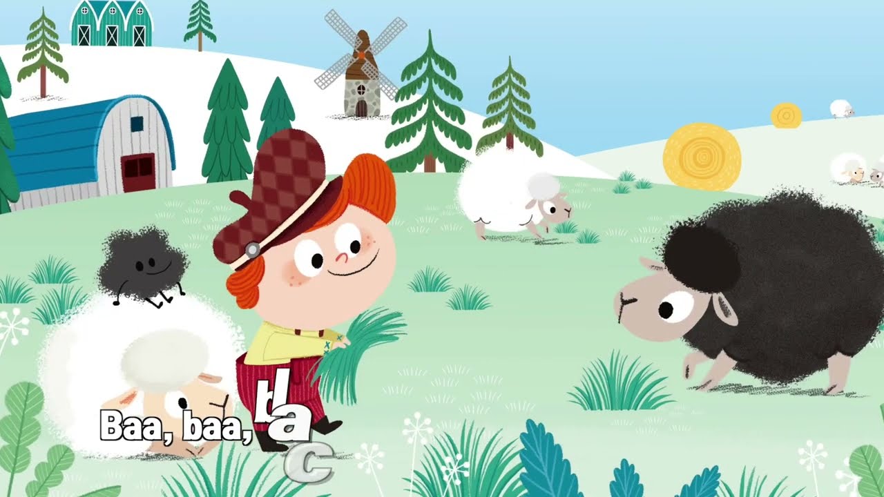 [영어동요] Baa, baa, black sheep | 허니북 마더구스 l Mother goose l Nursery rhymes