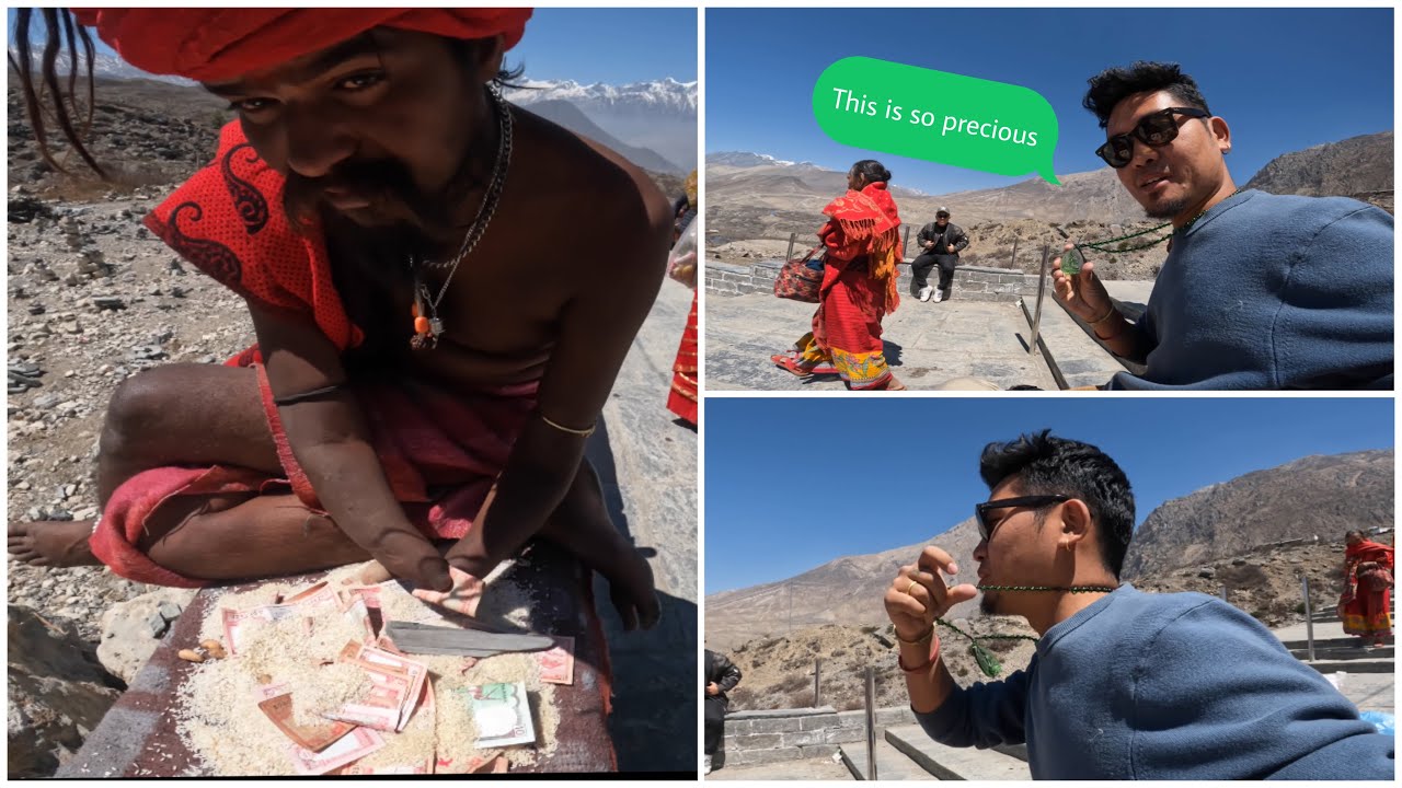 Baba ji wants my necklace but.. 🇳🇵