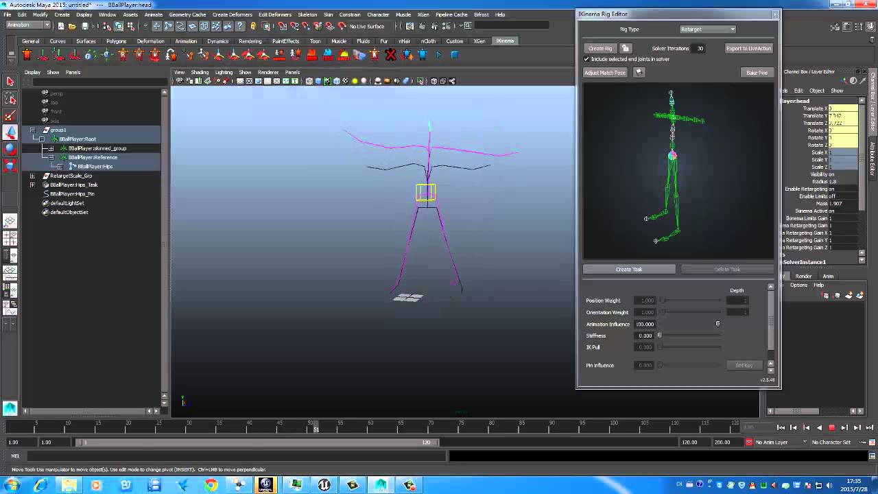 Ikinema testing problem