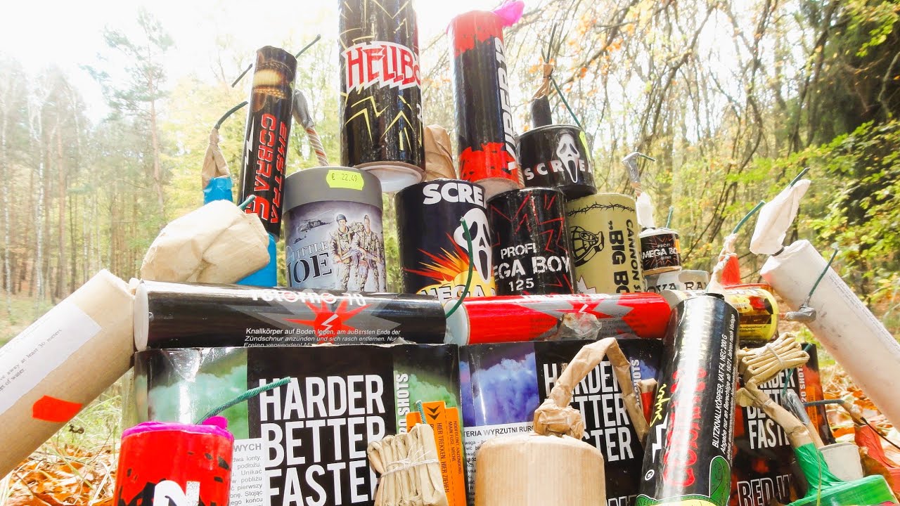 Firecracker Compilation Mega XXL Polenböller TheOftler