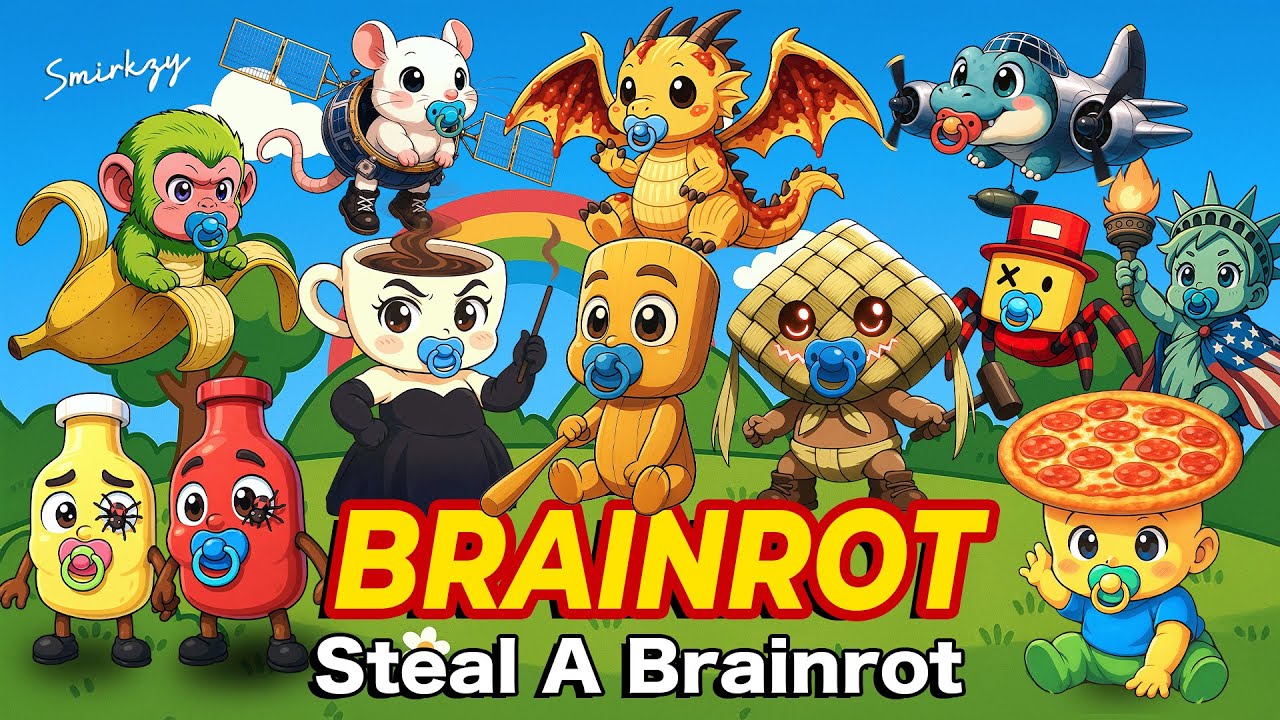 Baby Brainrot: Anime Opening Song - Smirkzy (Official Music Video) feat. Steal a Brainrot Characters
