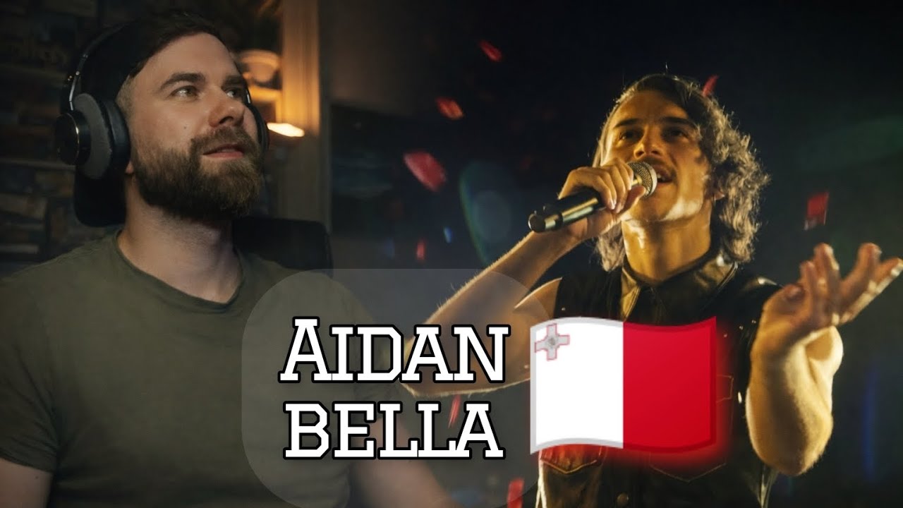Aidan - Bella | Malta Eurovision 2026 | Reaction