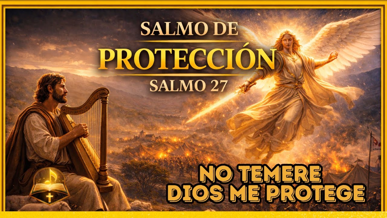 SALMO 27 | NO Temeré Dios me defiende. La Oración más Poderosa para Vencer el Miedo y a tus Enemigos