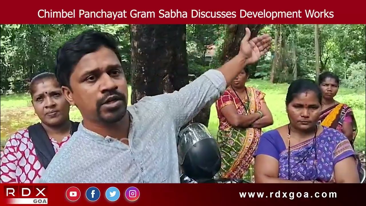 Chimbel Panchayat Gram Sabha Discusses Development Works