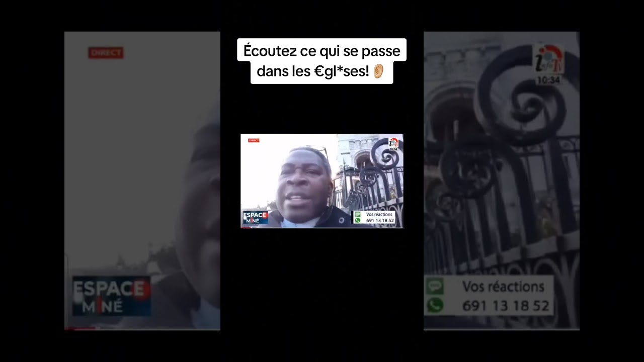Écoutez ce qui se passe dans les €gl*ses!