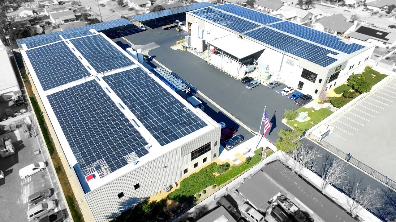 California's Largest Commercial Solar + Energy Storage System
