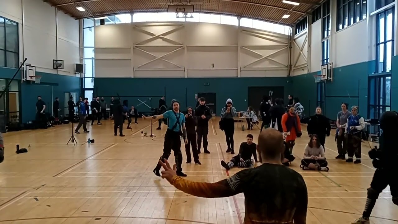 Glasgow HEMA Open 2025 Longsword Pool G :: Reuben Mowbray (R) v FIGHTER (B)