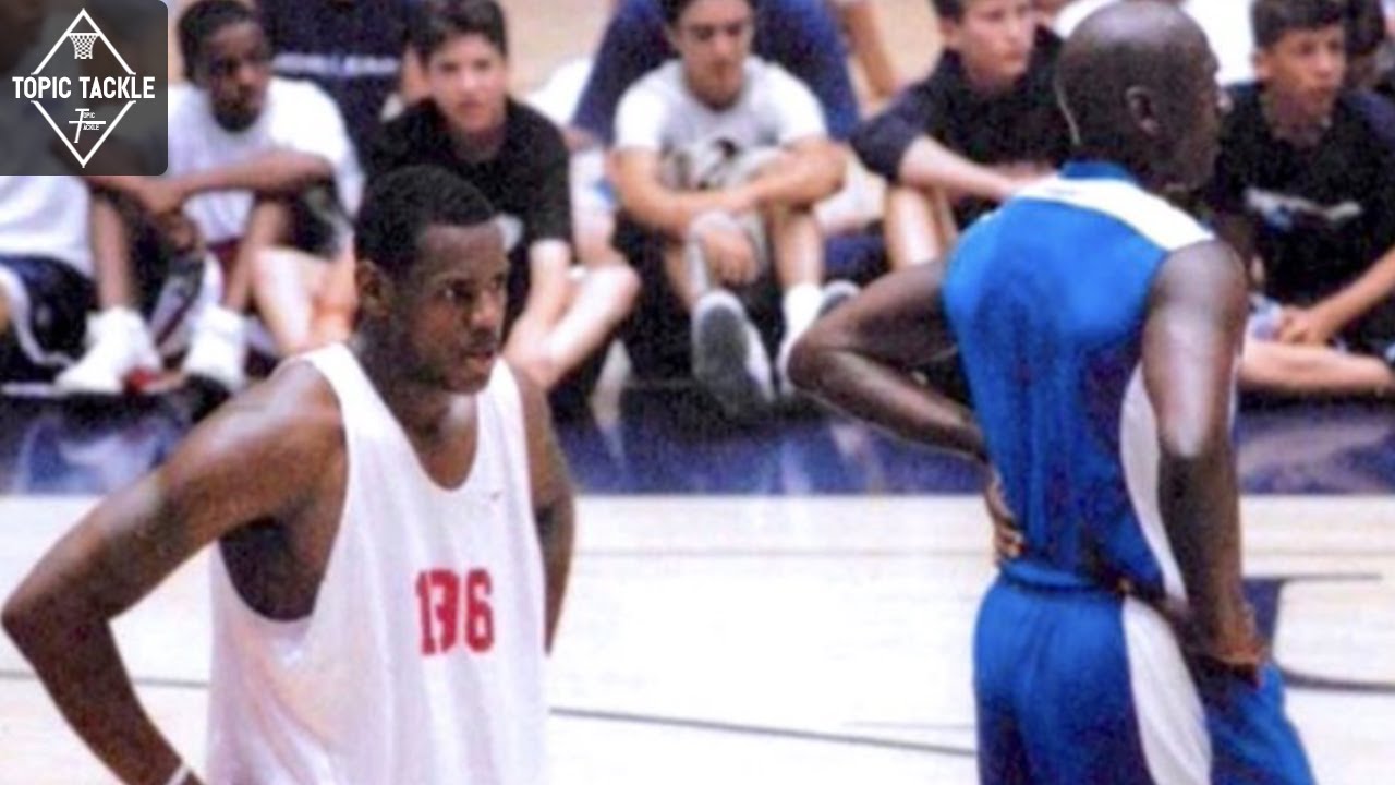 The Untold Story of High School LeBron vs Michael Jordan