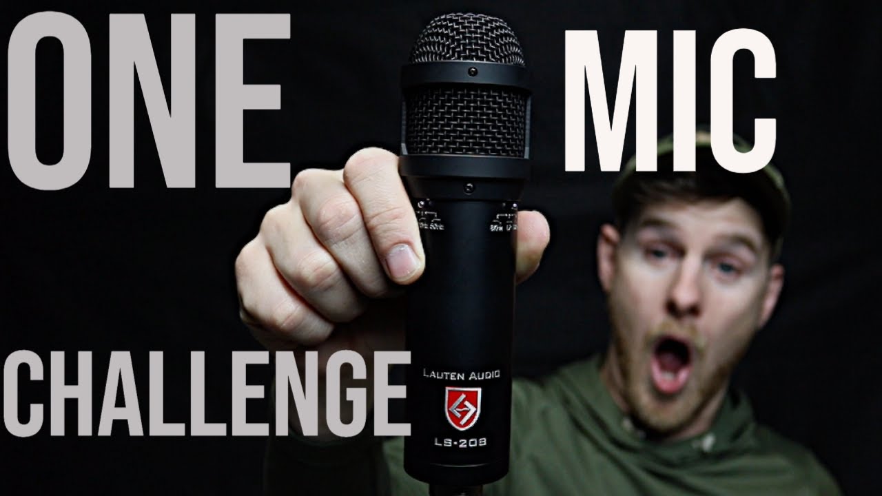 Making a Song with ONLY ONE MIC | Lauten LS-208
