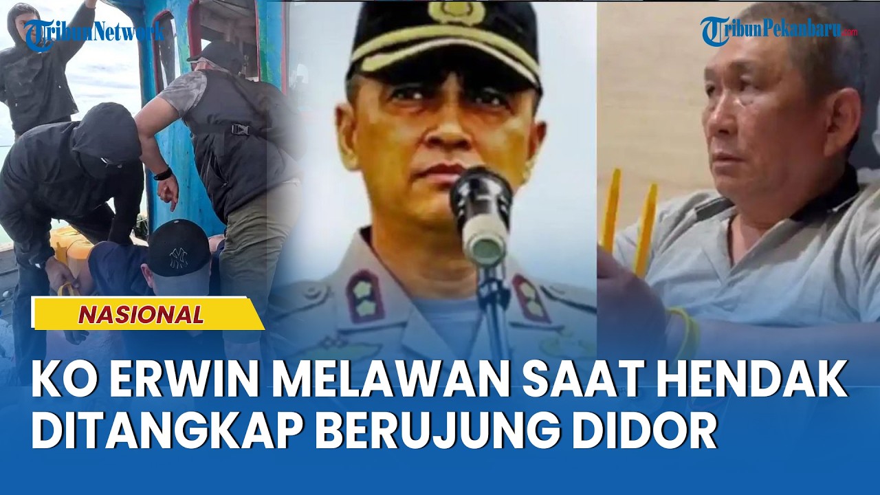 Ko Erwin Ditembak! Pelarian Bandar Setor Rp2,6 M ke Kepala Polisi Berakhir Dramatis