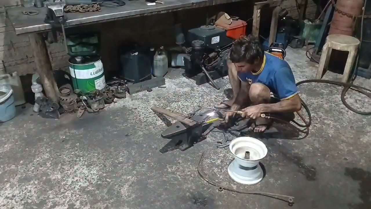 Fazendo ferramenta de esticar arame de cerca 
