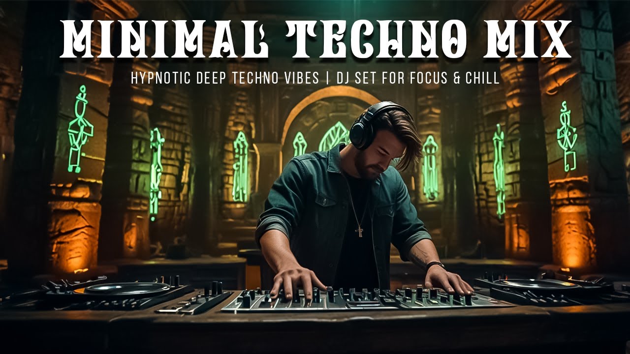 Minimal Techno Mix Hypnotic Deep Techno Vibes | DJ Set for Focus & Chill