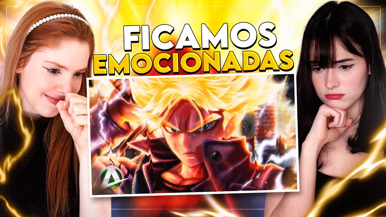 REACT | Mirai Trunks (Dragon Ball Z) | Última Luz do Futuro | AniRap | CR Reacts