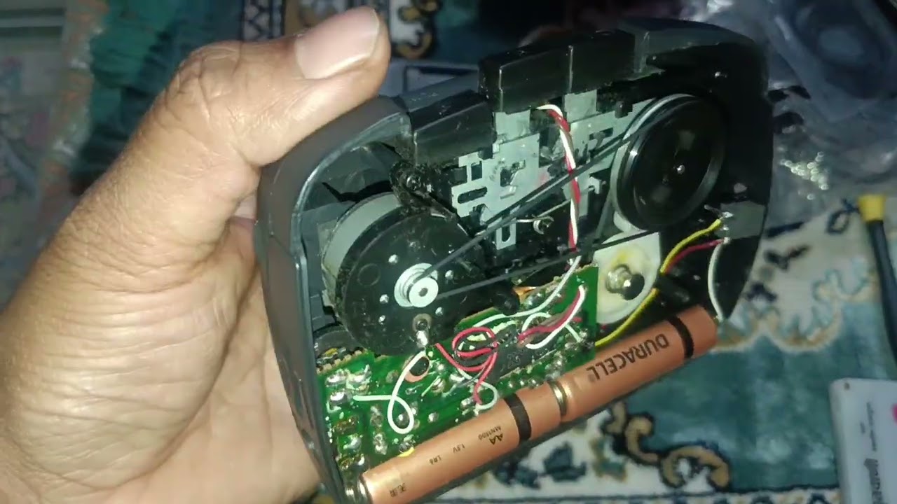 coby.walkman vintage belt repairing..