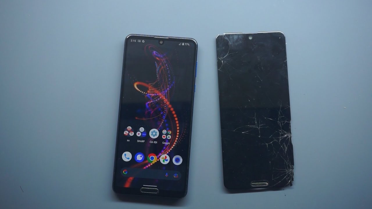 Thay màn hình Sharp Aquos R5G | Sharp Aquos R5G Screen Glass Replacement / Fixphone.com.vn