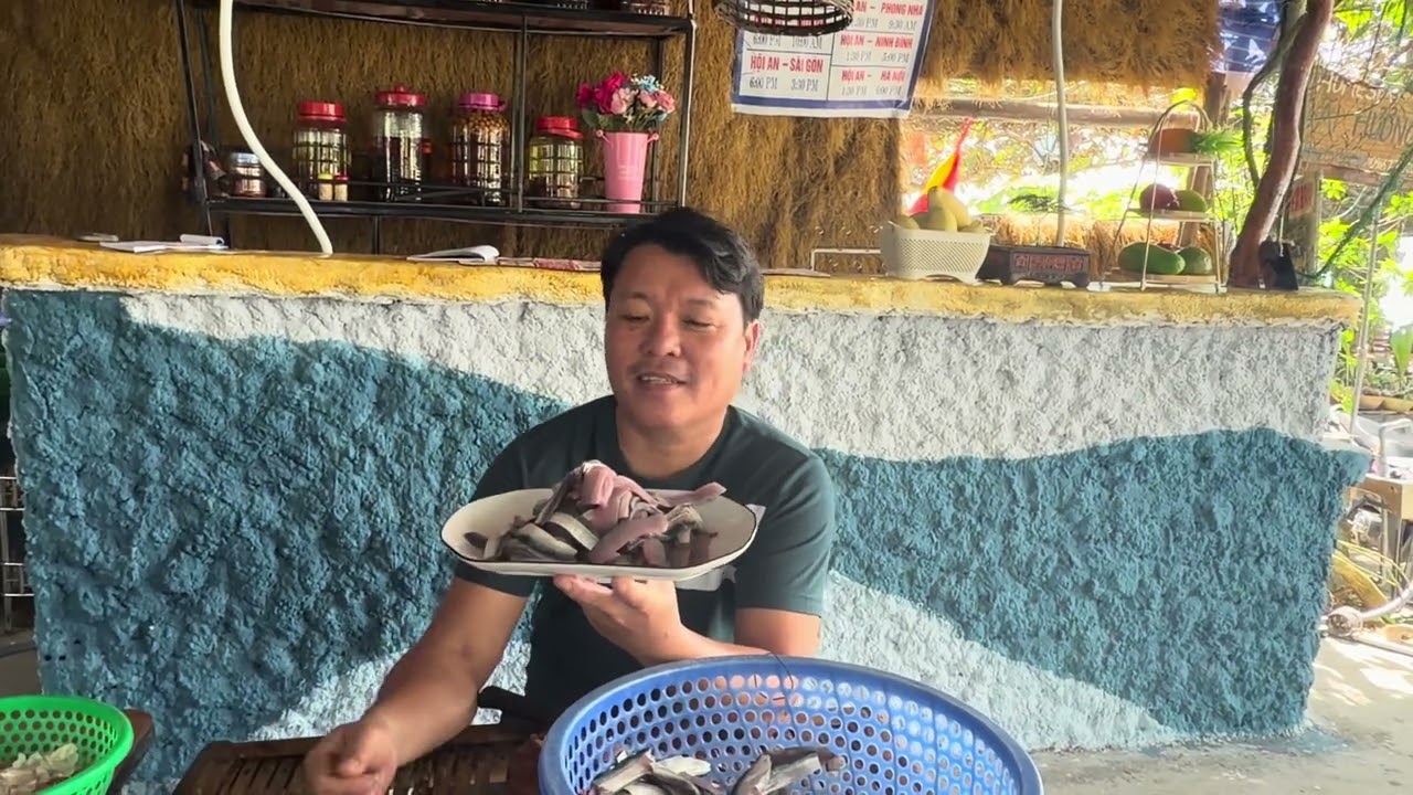 Cá Trích Nướng ở Bãi Hương Cù Lao Chàm Hội An Đà Nẵng