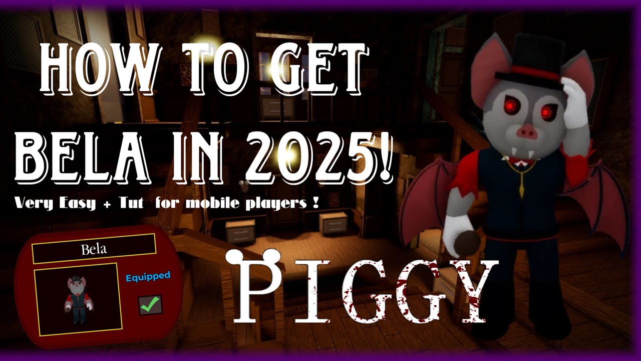 😍 HOW TO GET BELA IN PIGGY | 2025 (roblox piggy) 🐷 