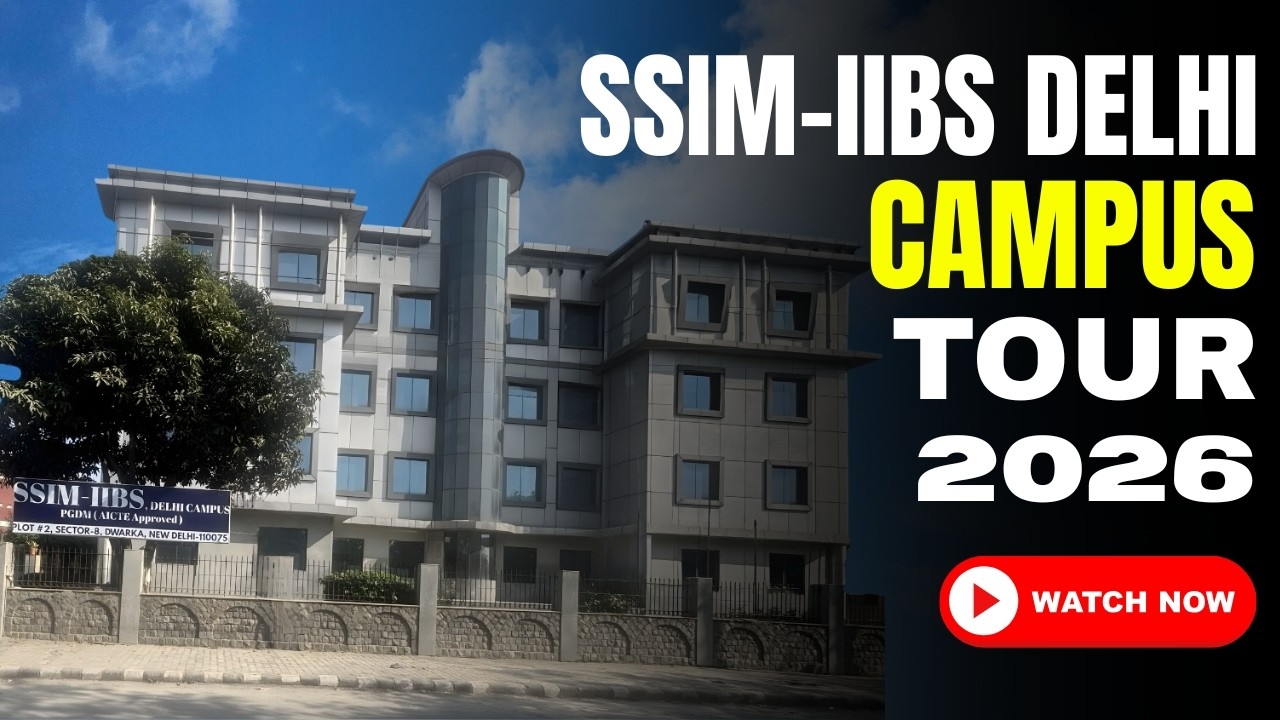 SSIM-IIBS Campus Tour 2026 | Best  PGDM College in Delhi | Virtual Tour
