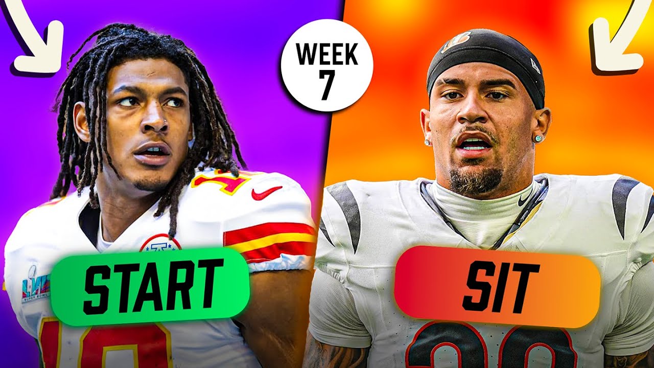 START or SIT For Every RB - Week 7 Fantasy Football
