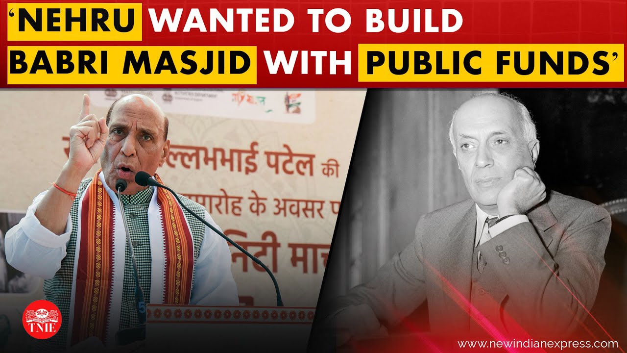 Ram Mandir construction completely funded by the people: Defence Minister Rajnath Singh