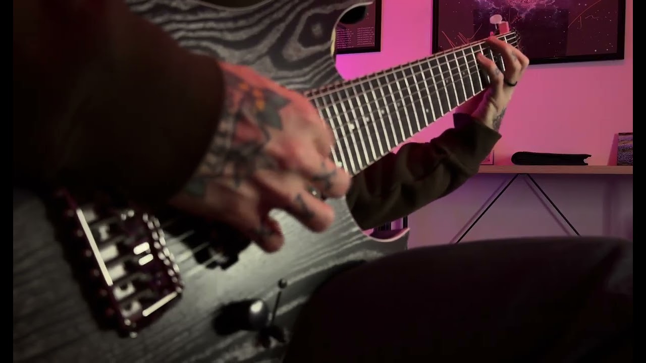 Bread Crumbs & White Stones Cover // After the Burial // Ibanez RG5328 Prestige