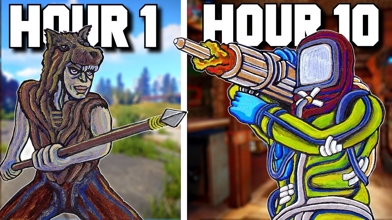 I Raided a SPITEFUL GROUP for 10 HOURS - Rust