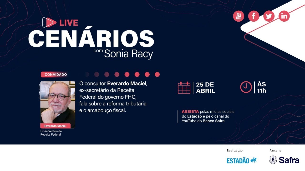 PATROCINADO: Live Cen&aacute;rios com Sonia Racy