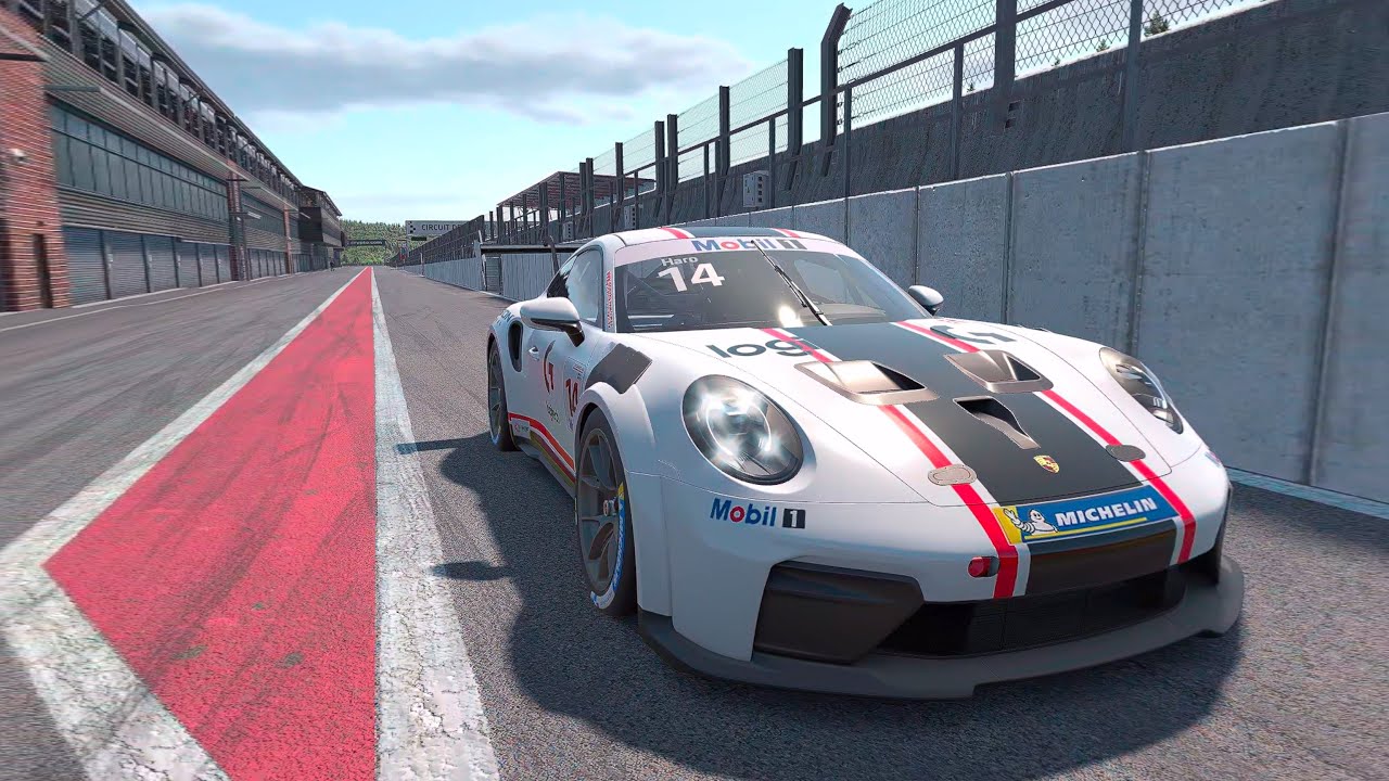 Porsche Cup GT3 - iRacing VR - SPA - Onboard - Race - Official