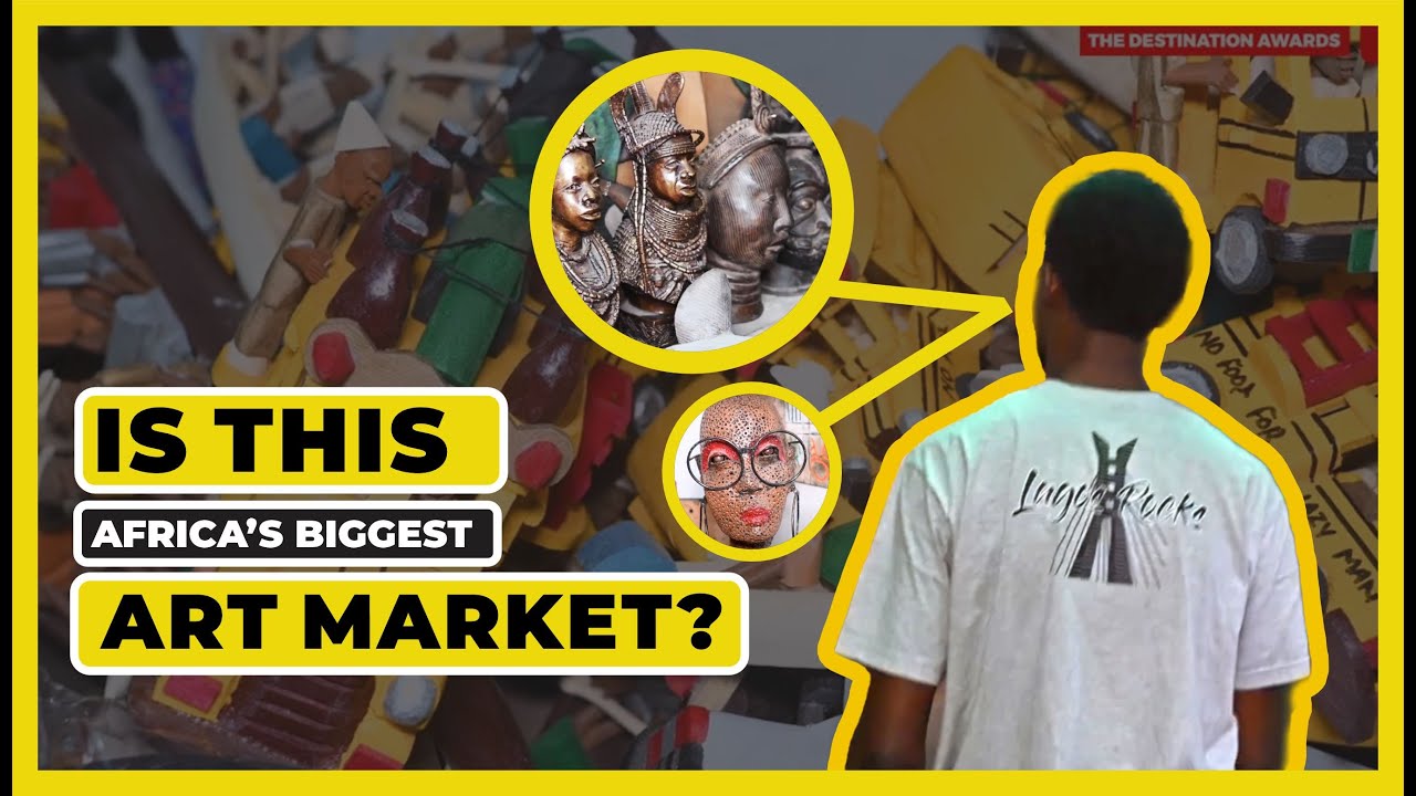 IS THIS AFRICA'S BIGGEST ART MARKET || A SECRET UNTOLD