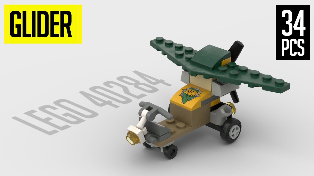 Glider :: MMB :: 34 Pieces :: LEGO 40284 :: 51