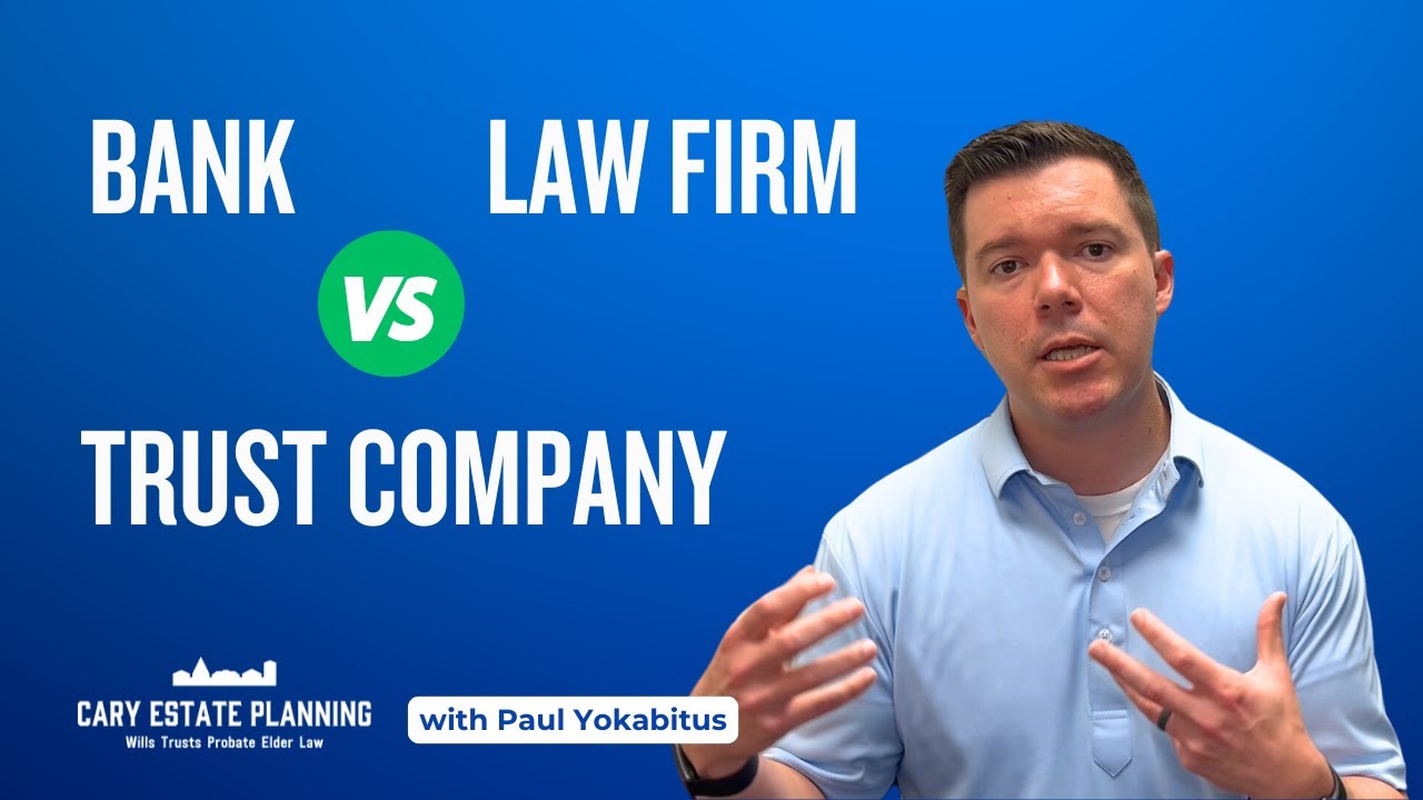 Choosing the Best Institutional Trustee: Law firm vs. Trust Company vs. Bank