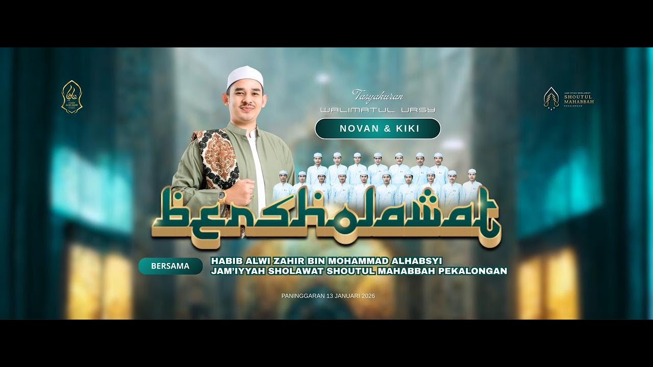 🔴Live Streaming JAM'IYYAH SHOLAWAT SHOUTUL MAHABBAH BERSAMA HABIB ALWI ZAHIR LIVE PANINGGARAN