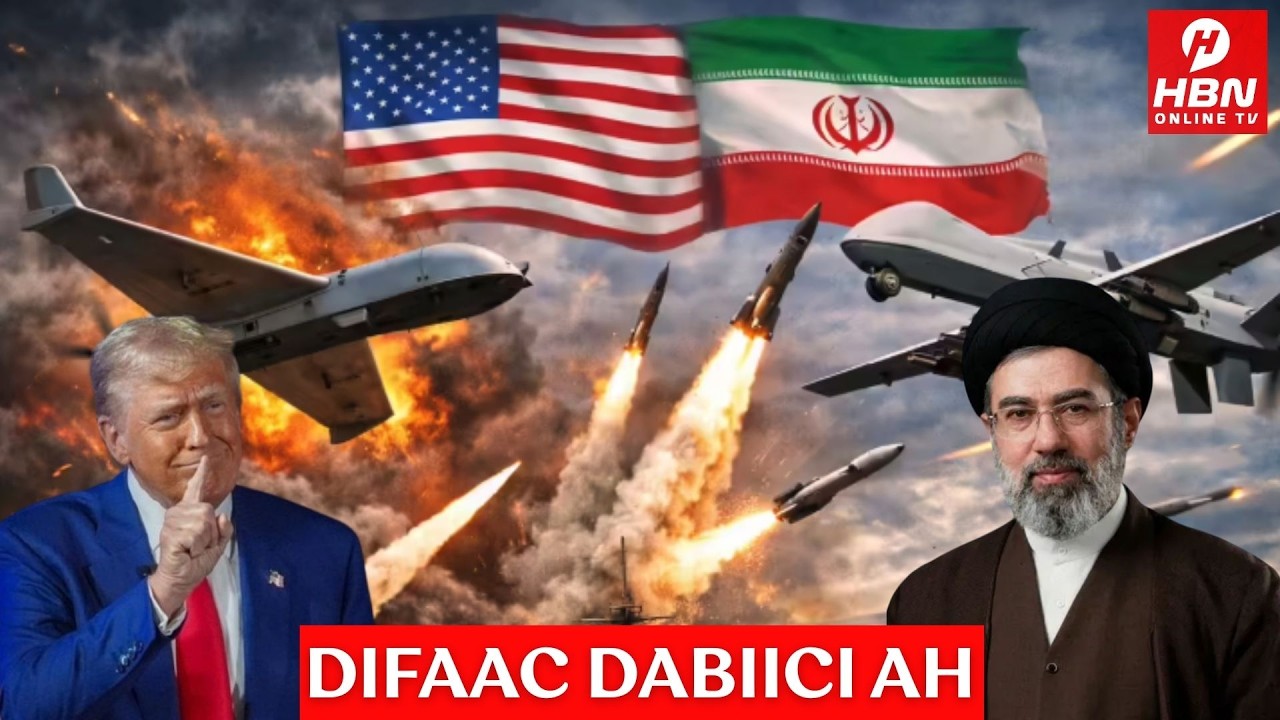 TRUMP MIYUU GAARAY QORSHIHIISA DAGAALKA IiRAAN MISE GUULDARRO AYUU QARKA U SAARAN YAHAY?