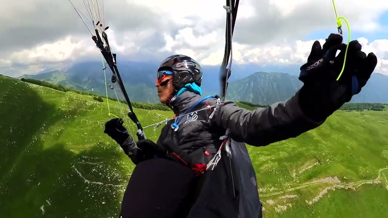Paragliding in Kobala Slovenia