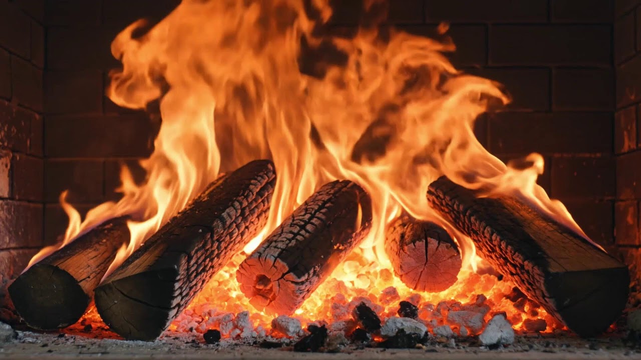 🔥 Cozy Fireplace 4K 🔴 LIVE | Relax, Sleep & Study