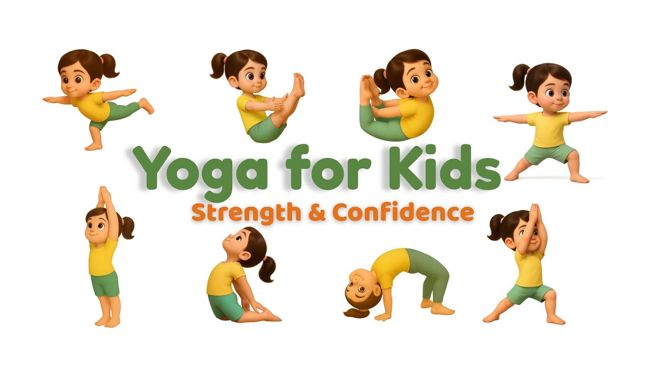Morning Yoga for Kids 🌞 Fun & Easy Poses for Strength, Focus & Confidence | KokoYoga