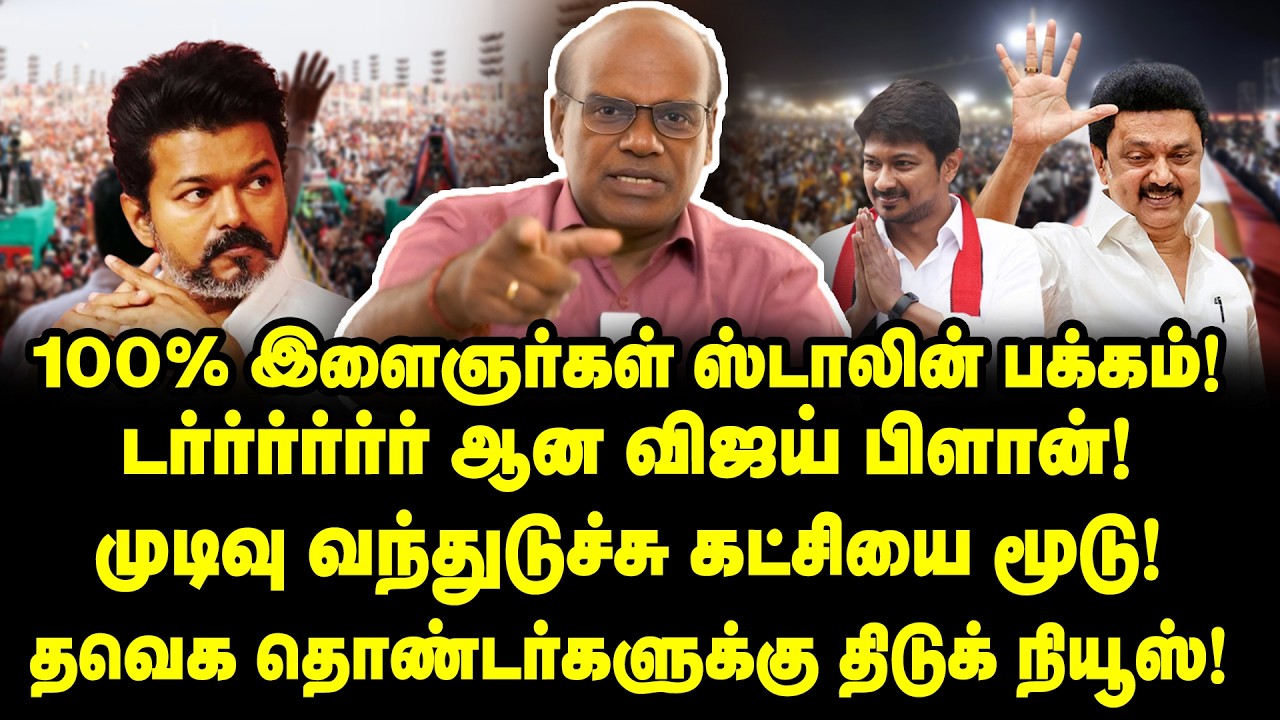 டாட்டா காட்டிய 90s, 2k கிட்ஸ்! கட்சியை ஊத்தி மூடும் விஜய் ? | RAVEENDRAN DURAISAMY INTERVIEW