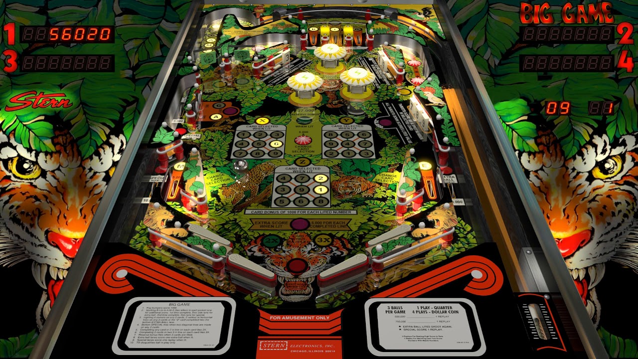 Big Game Pinball VPX