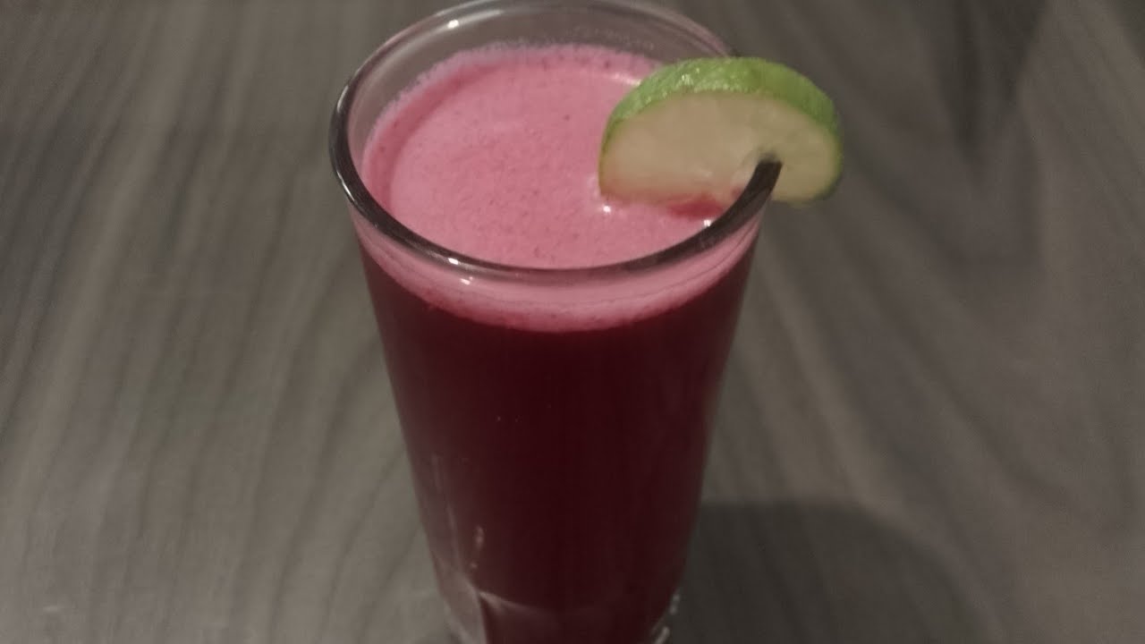 RIQUÍSIMA AGUA DE BETABEL CON LIMÓN 