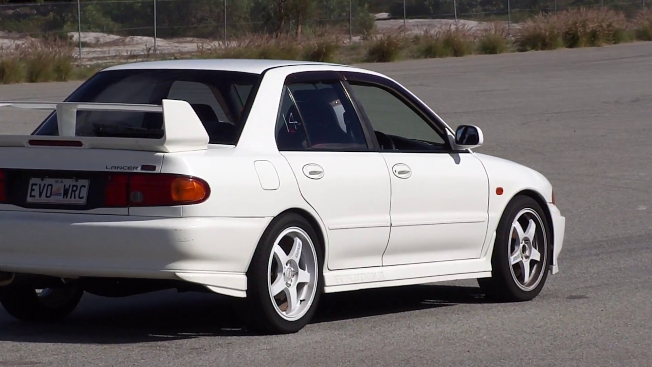 Mitsubishi Lancer Evolution 3 CE9A @ Teccwa Red Mist Autokhana 12 May 2013 - Course#3 Run 2