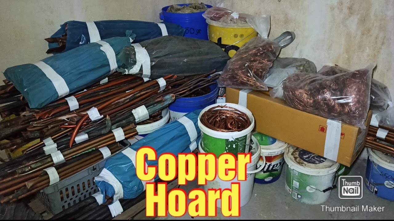 sorting more Copper for the Hoard...